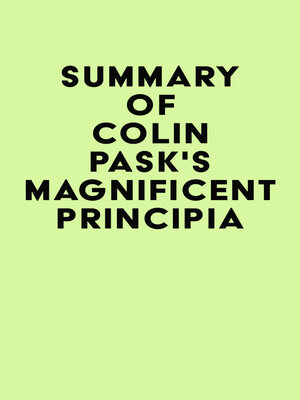 cover image of Summary of Colin Pask's Magnificent Principia